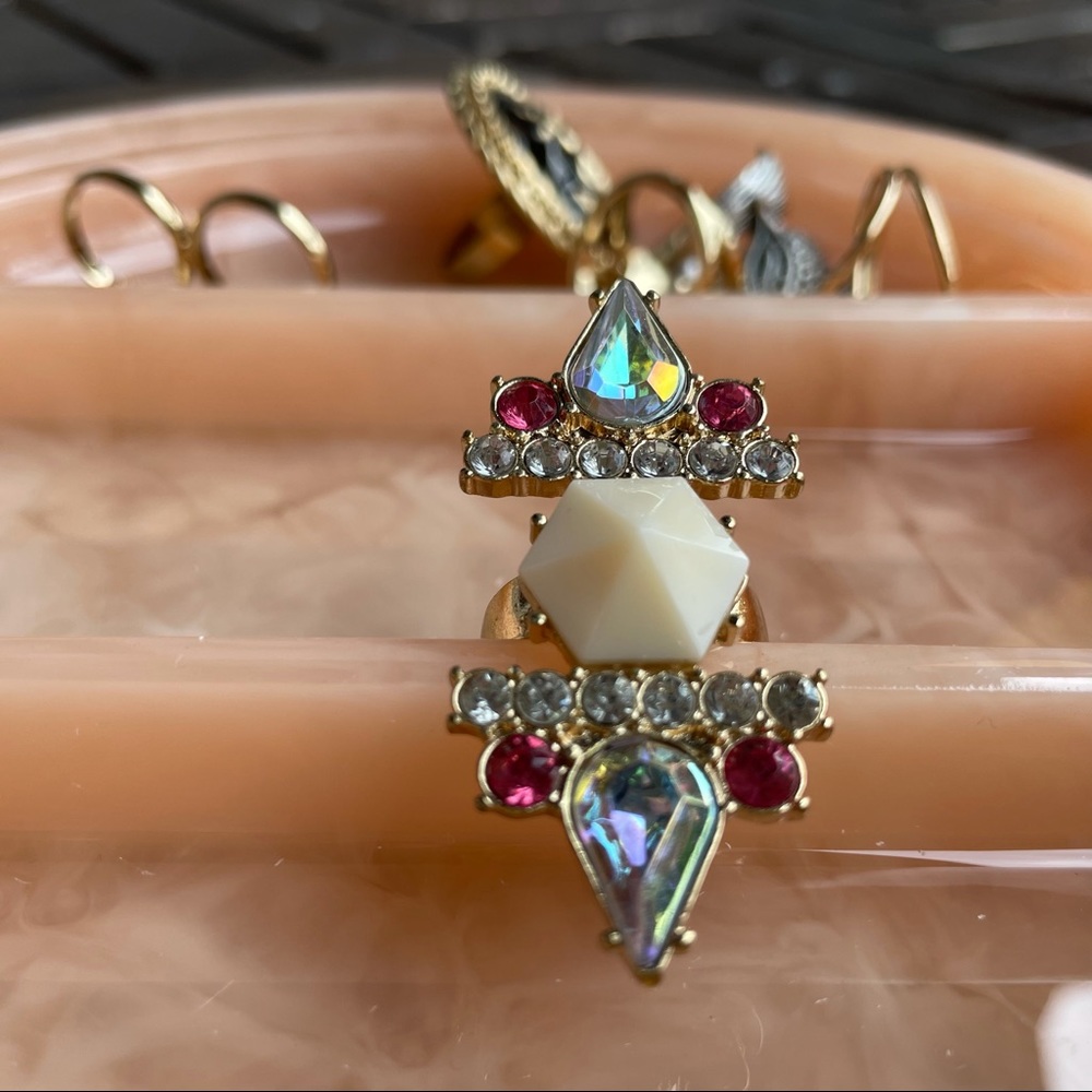 Statement ring retro unique - Picture 6 of 8